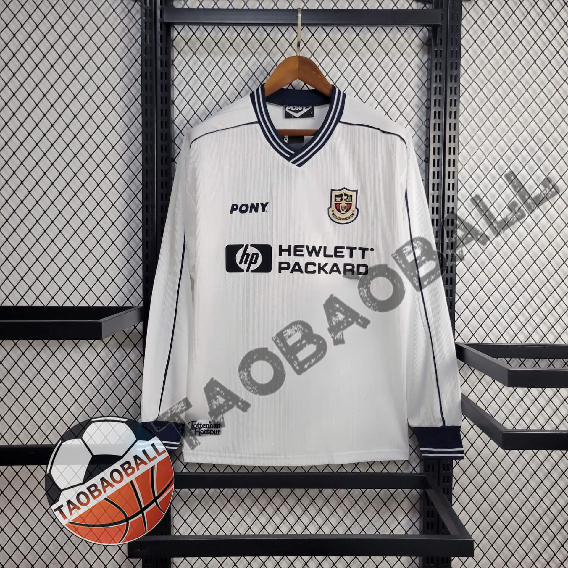 1997/1999 Retro Long Sleeve Tottenham Hotspur Home Football Shirt 1:1 Thai Quality