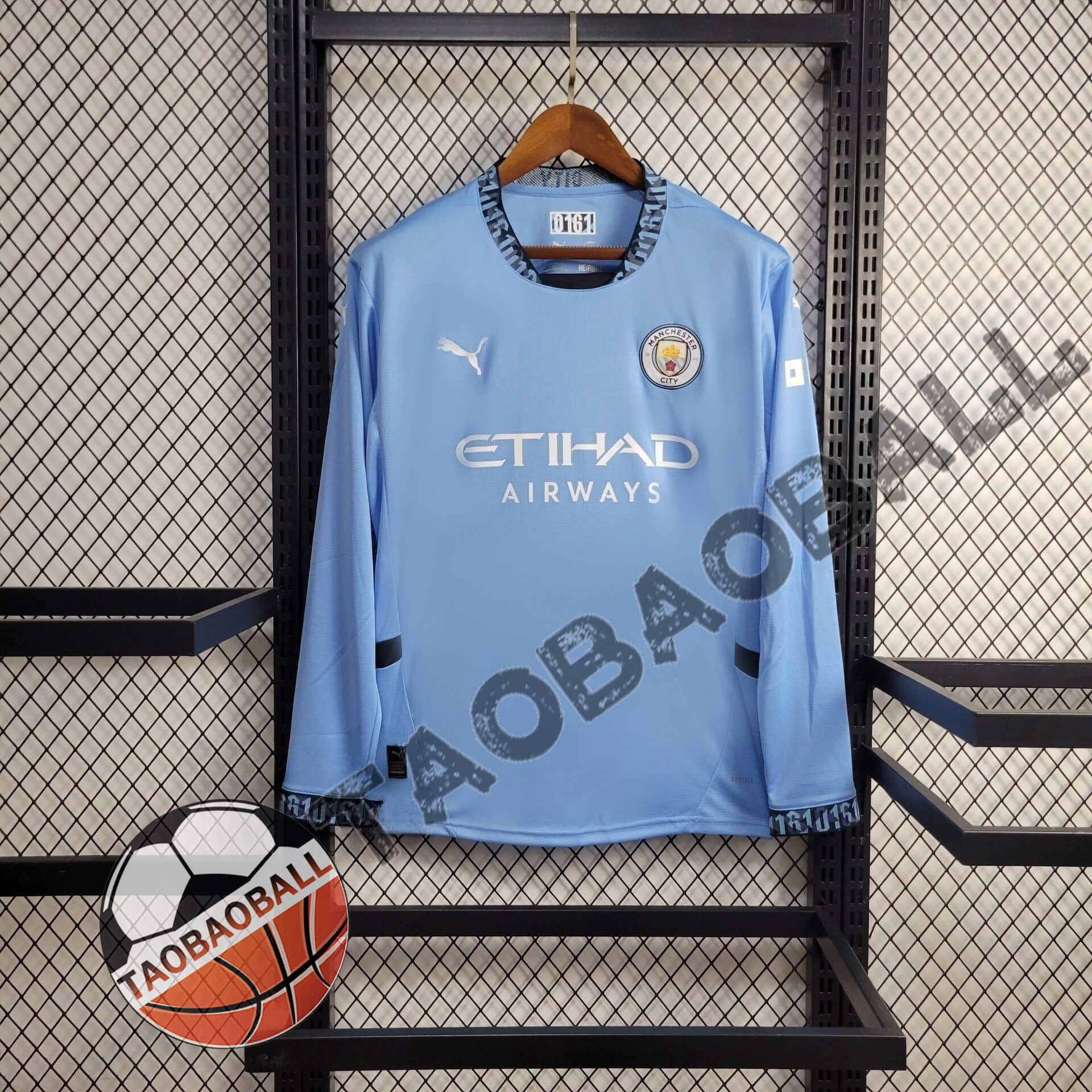 2024/2025 Long Sleeve Manchester City Home Football Shirt 1:1 Thai Quality