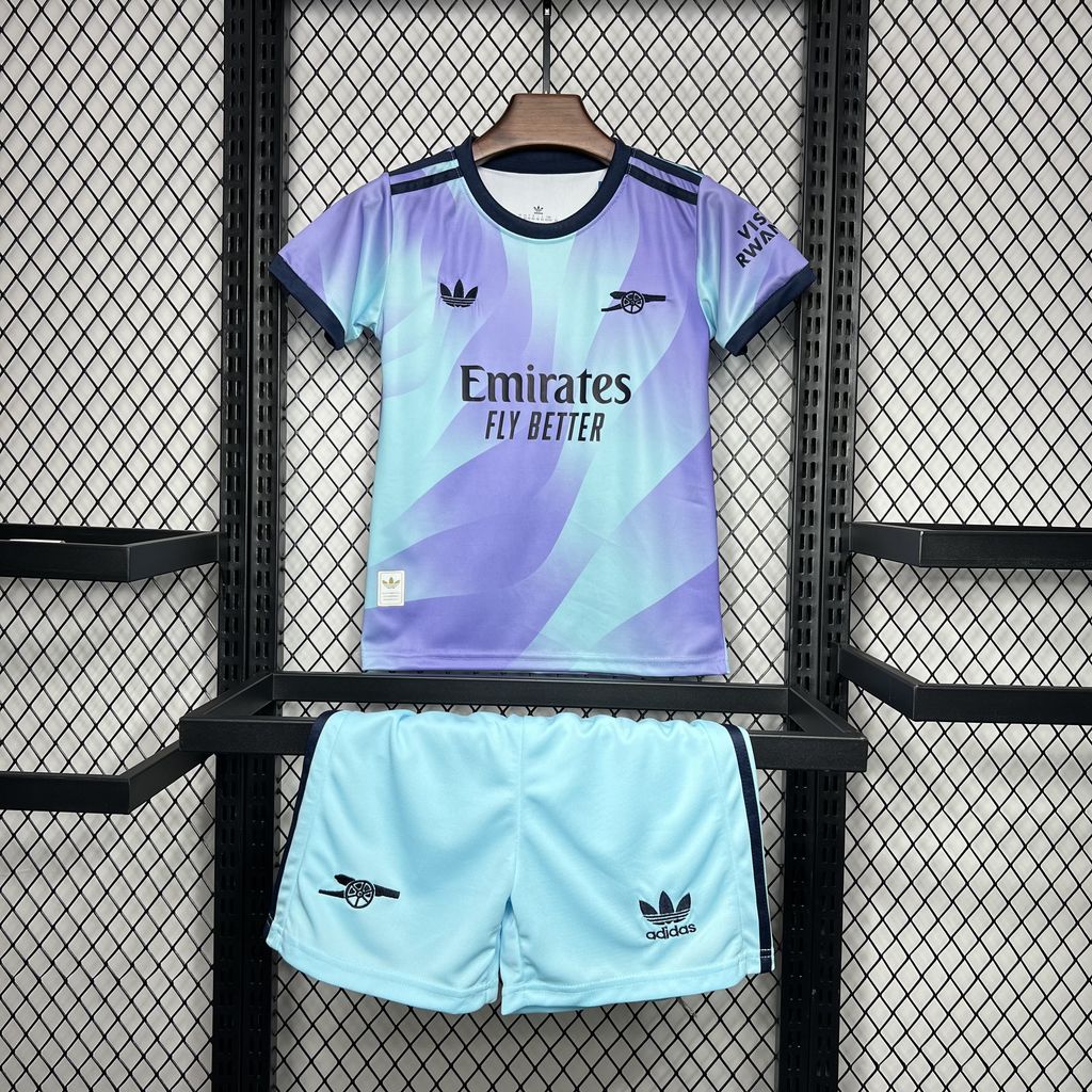 2024/2025 Arsenal Third Away Football Shirt Kids Size 1:1 Thai Quality