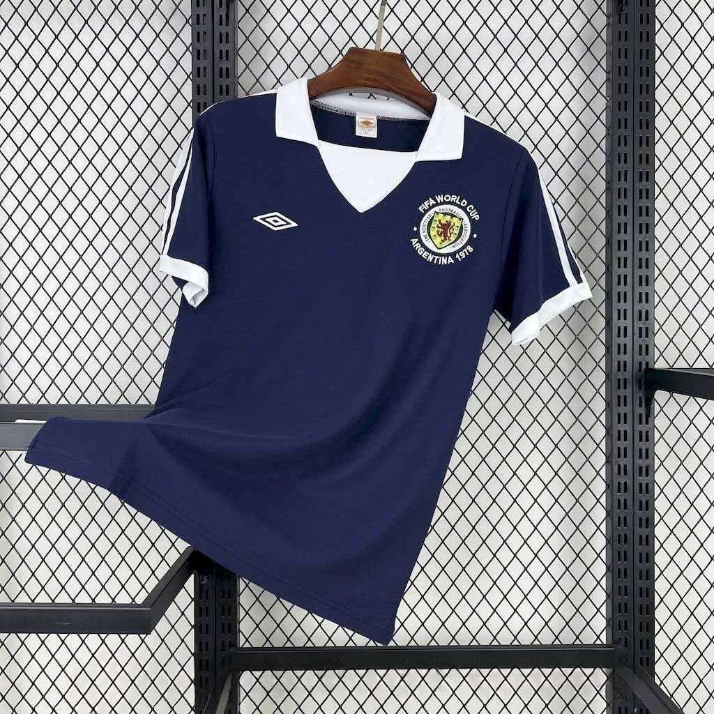 1978 Retro Scotland Home Football Shirt 1:1 Thai Quality