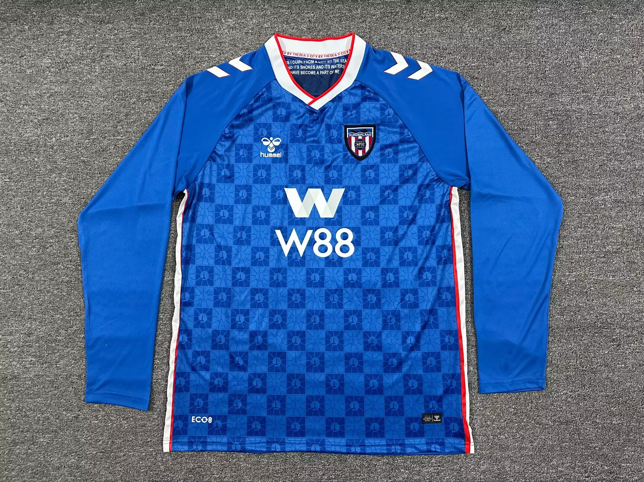 2025/2026 Long Sleeve Sunderland Away Football Shirt 1:1 Thai Quality