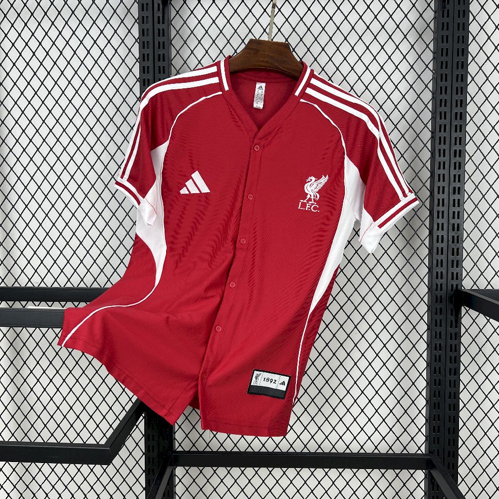 2025/2026 Liverpool Baseball Football Shirt 1:1 Thai Quality