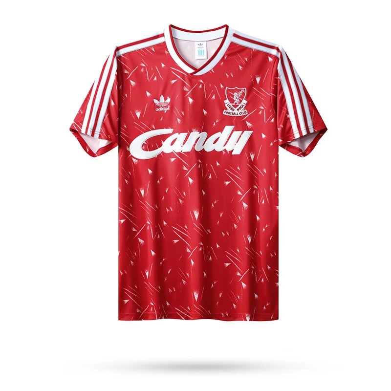 1989/1991 Retro Liverpool Home Football Shirt 1:1 Thai Quality