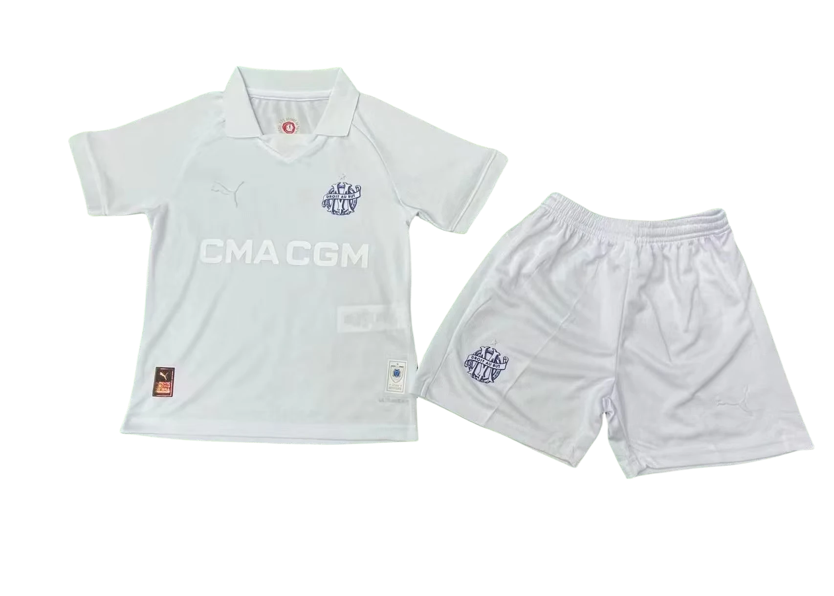 2024/2025 Olympique Marseille 125th Anniversary Football Shirt Kids Size 1:1 Thai Quality