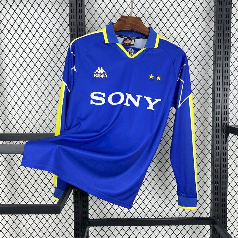 b9db7f0f1a5e6fdbcad1794c964bd93f 1996/1997 Retro Long Sleeve Juventus Away Football Shirt 1:1 Thai Quality