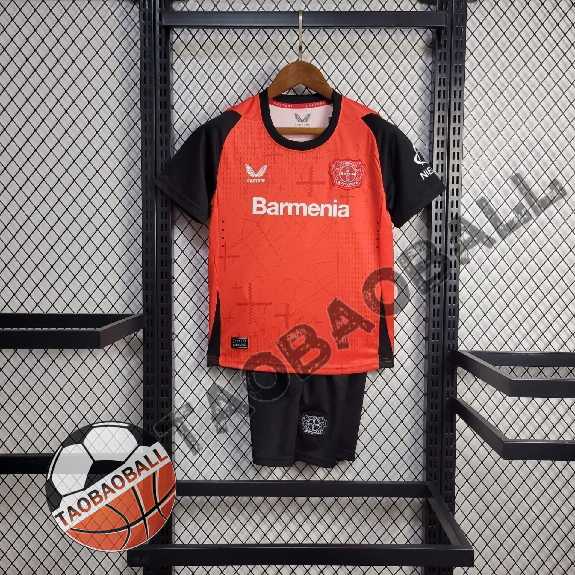 2024/2025 Leverkusen Home Football Shirt Kids Size 1:1 Thai Quality