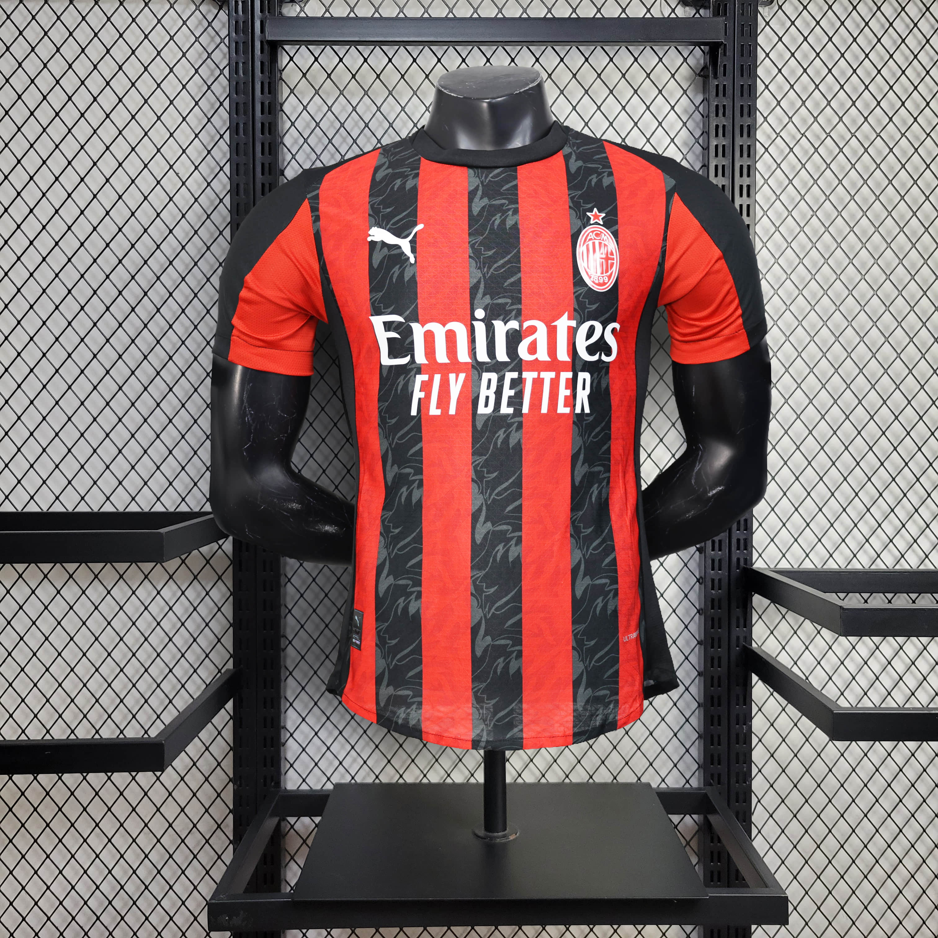 2025/2026 Player Version AC Milan Home Football Shirt 1:1 Thai Quality
