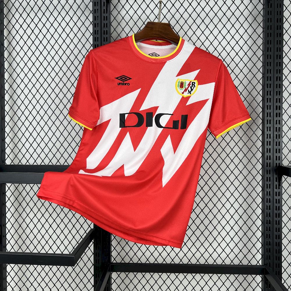 2025/2026 Rayo Vallecano Home Football Shirt 1:1 Thai Quality