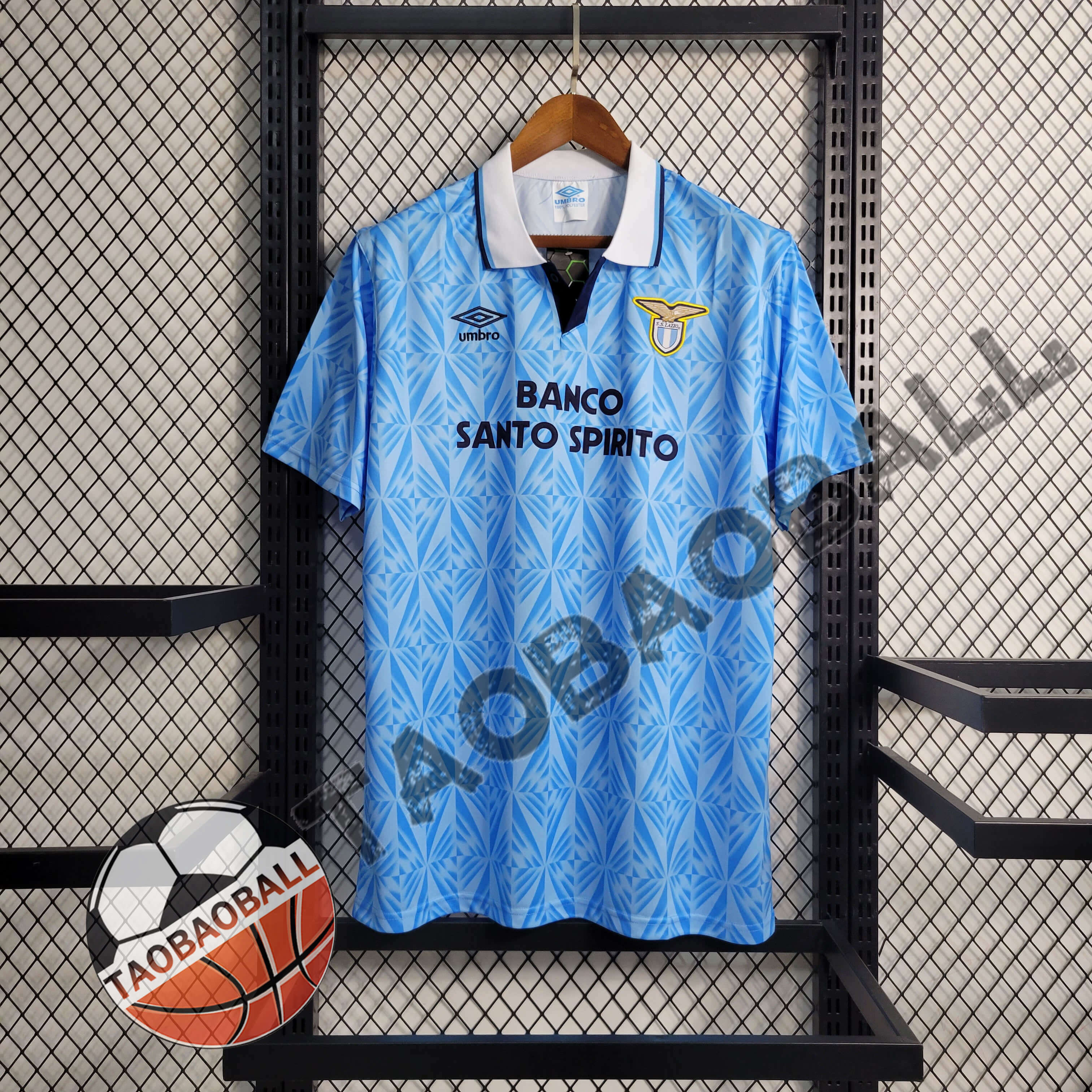 1991/1992 Retro Lazio Home Football Shirt 1:1 Thai Quality