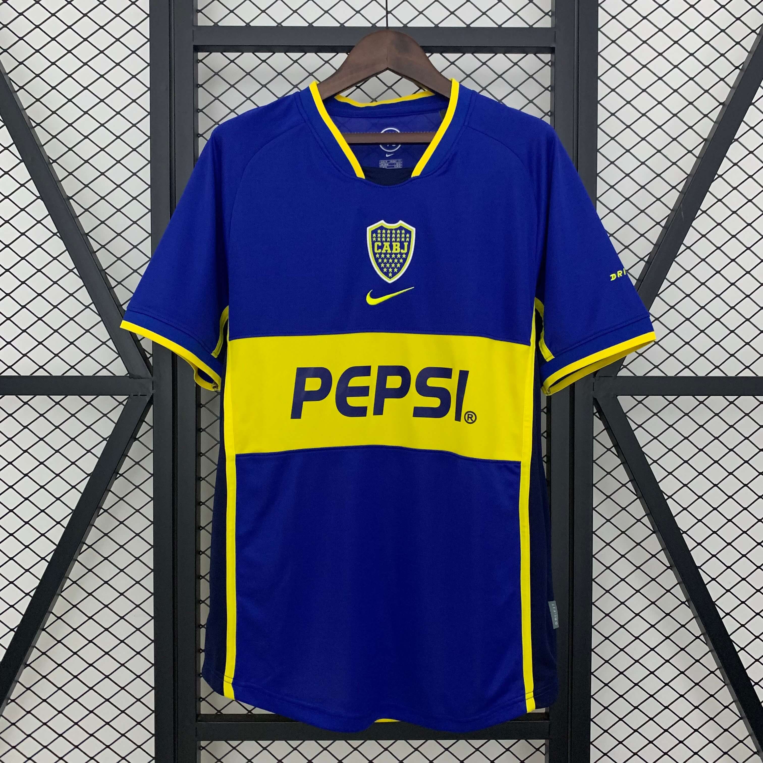 2002/2003 Retro Boca Juniors Home Football Shirt 1:1 Thai Quality