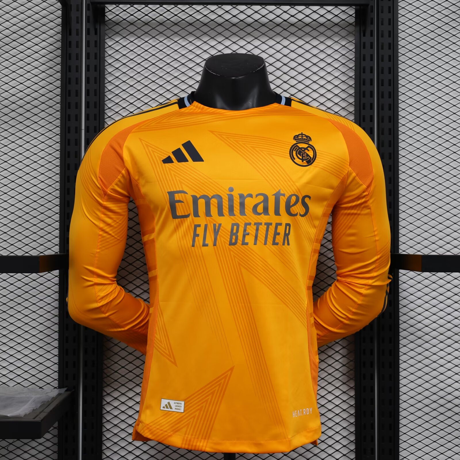 2024/2025 Long Sleeve Player Version Real Madrid Away Football Shirt 1:1 Thai Quality