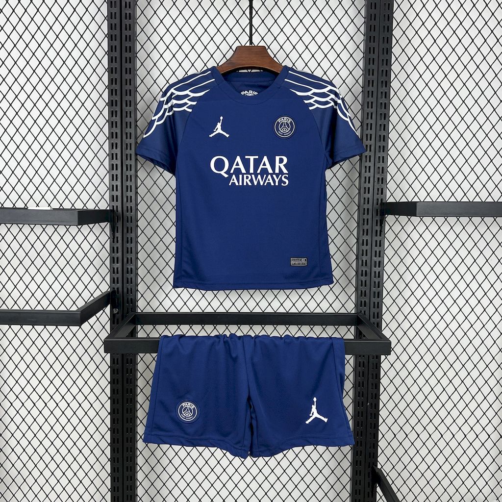 2024/2025 Paris Saint-Germain Fourth Away Football Shirt Kids Size 1:1 Thai Quality