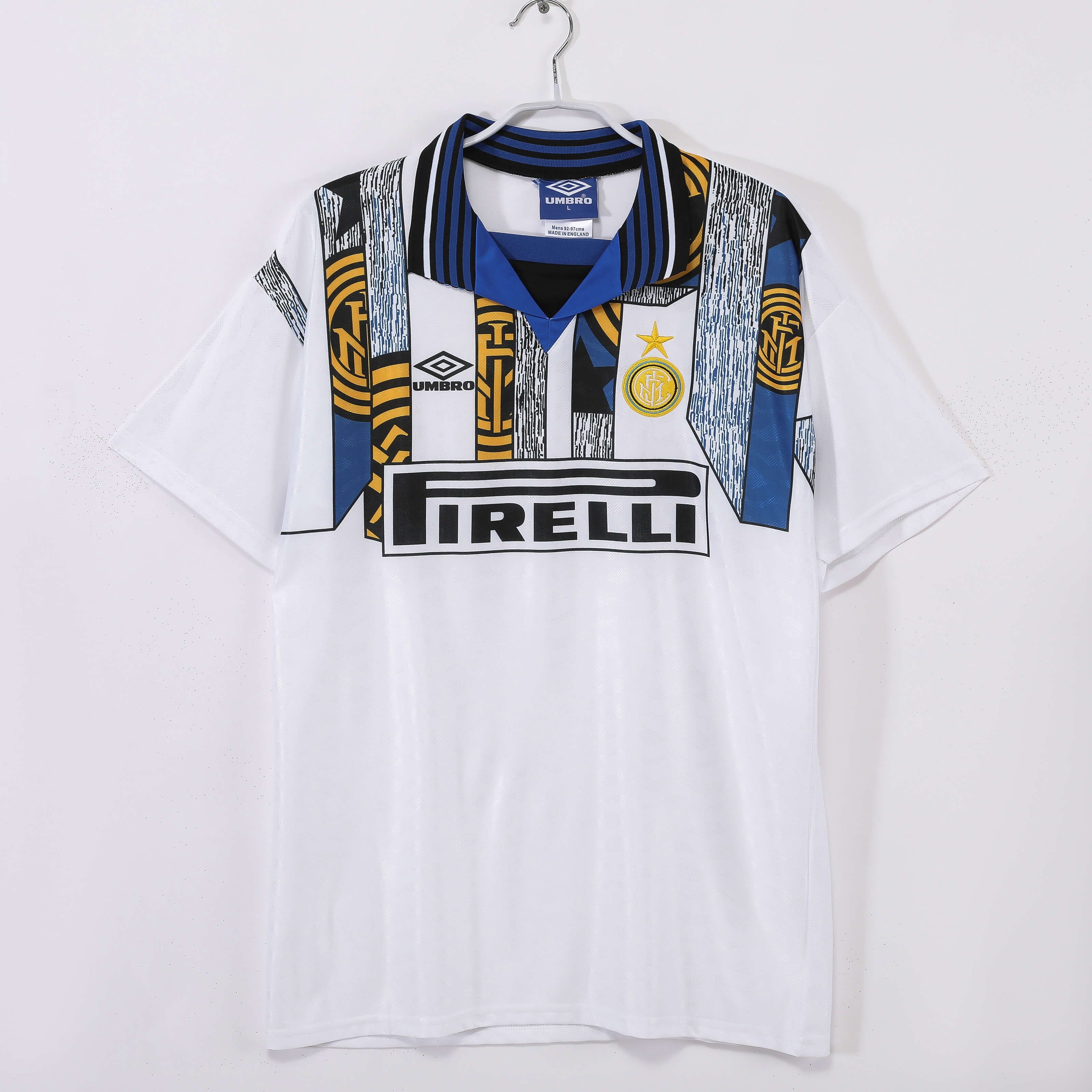 1995/1996 Retro Inter Milan Away Football Shirt 1:1 Thai Qualit