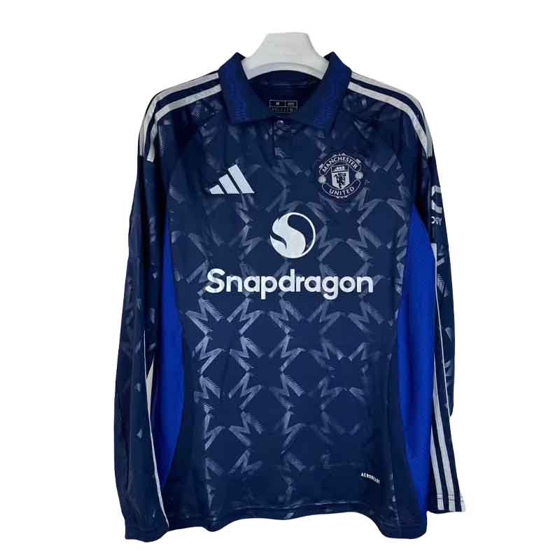 2024/2025 Long Sleeve Manchester United Away Football Shirt 1:1 Thai Quality