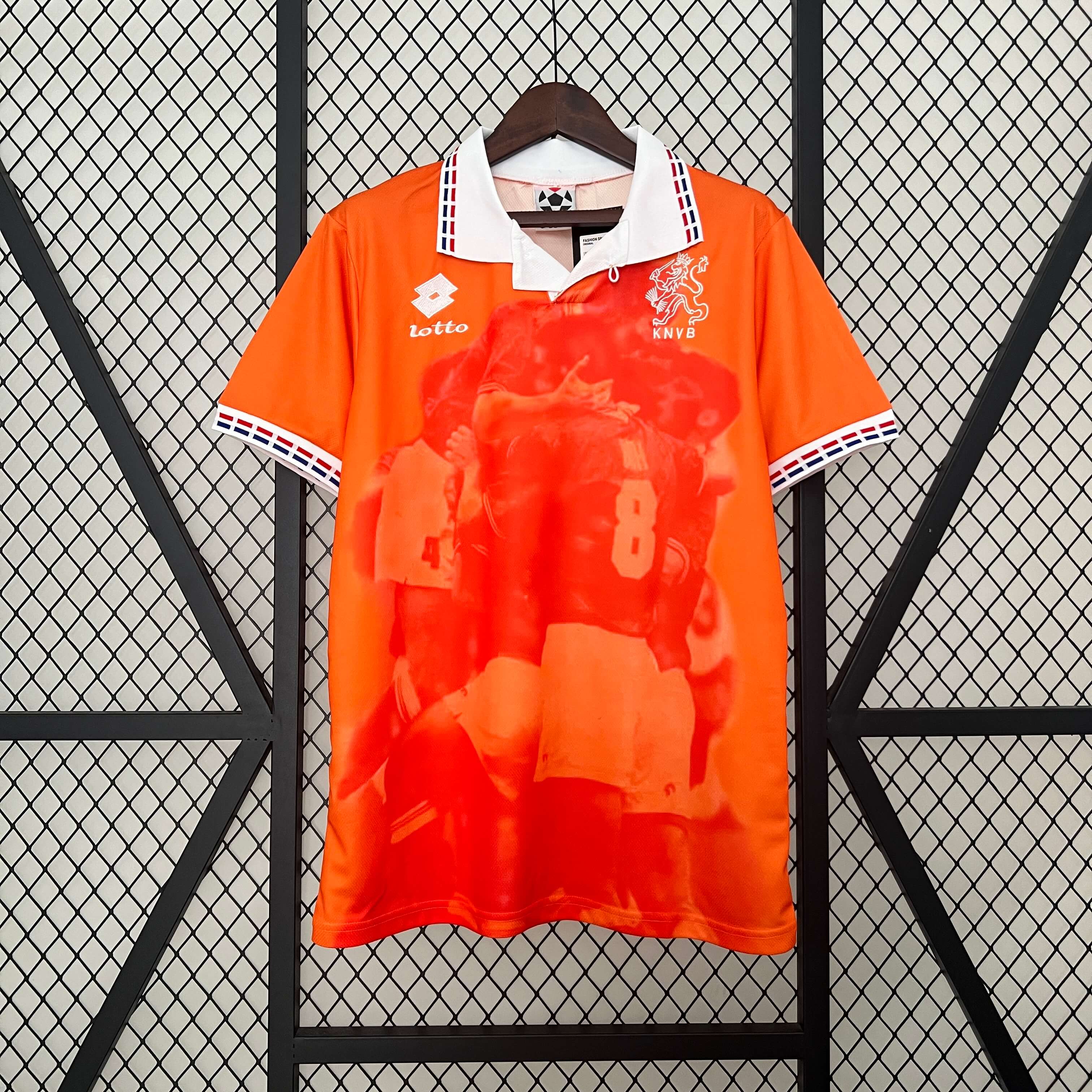 1996 Retro Netherlands Home Football Shirt 1:1 Thai Quality
