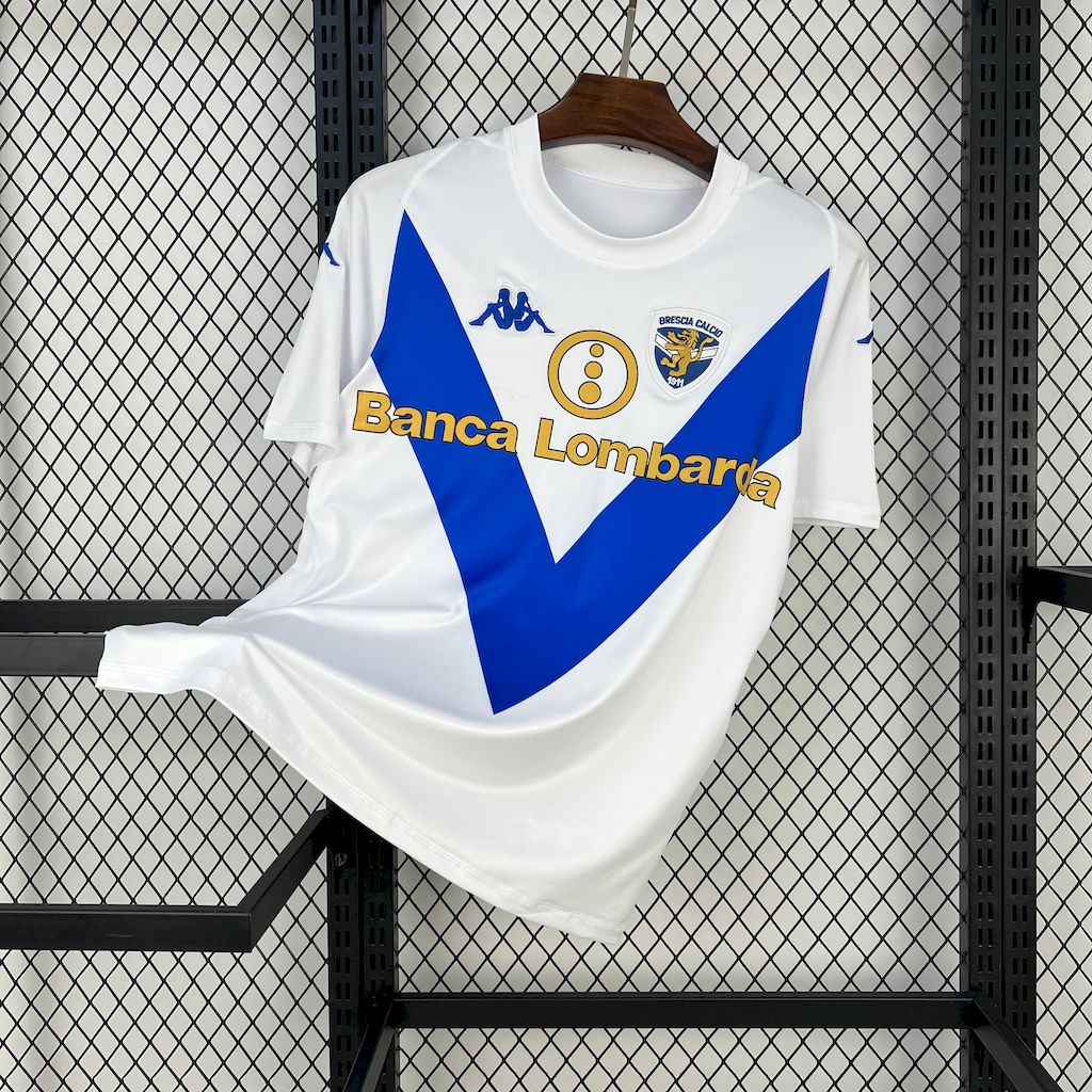 2003/2004 Retro Brescia Away Football Shirt 1:1 Thai Quality