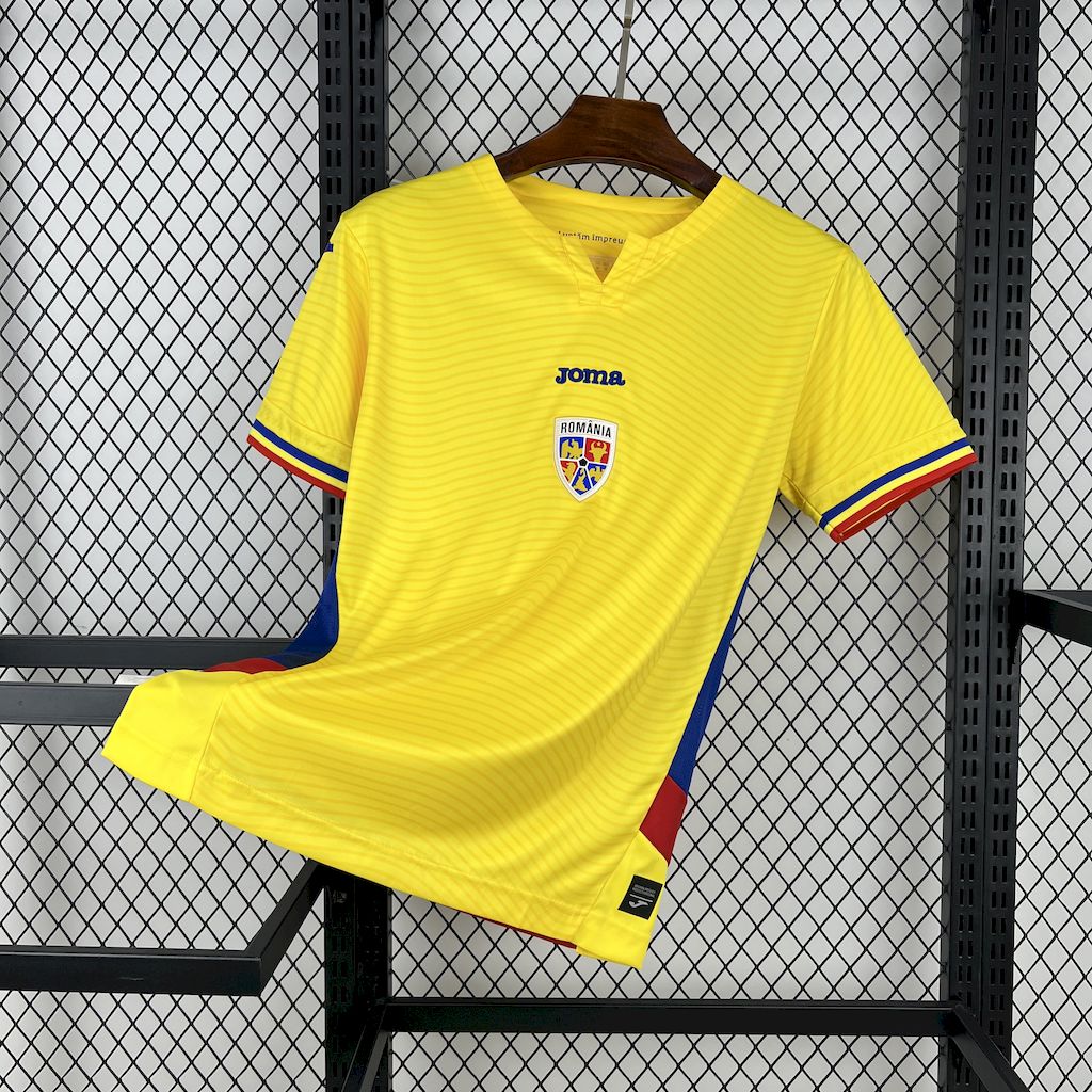 2025/2026 Romania Home Football Shirt