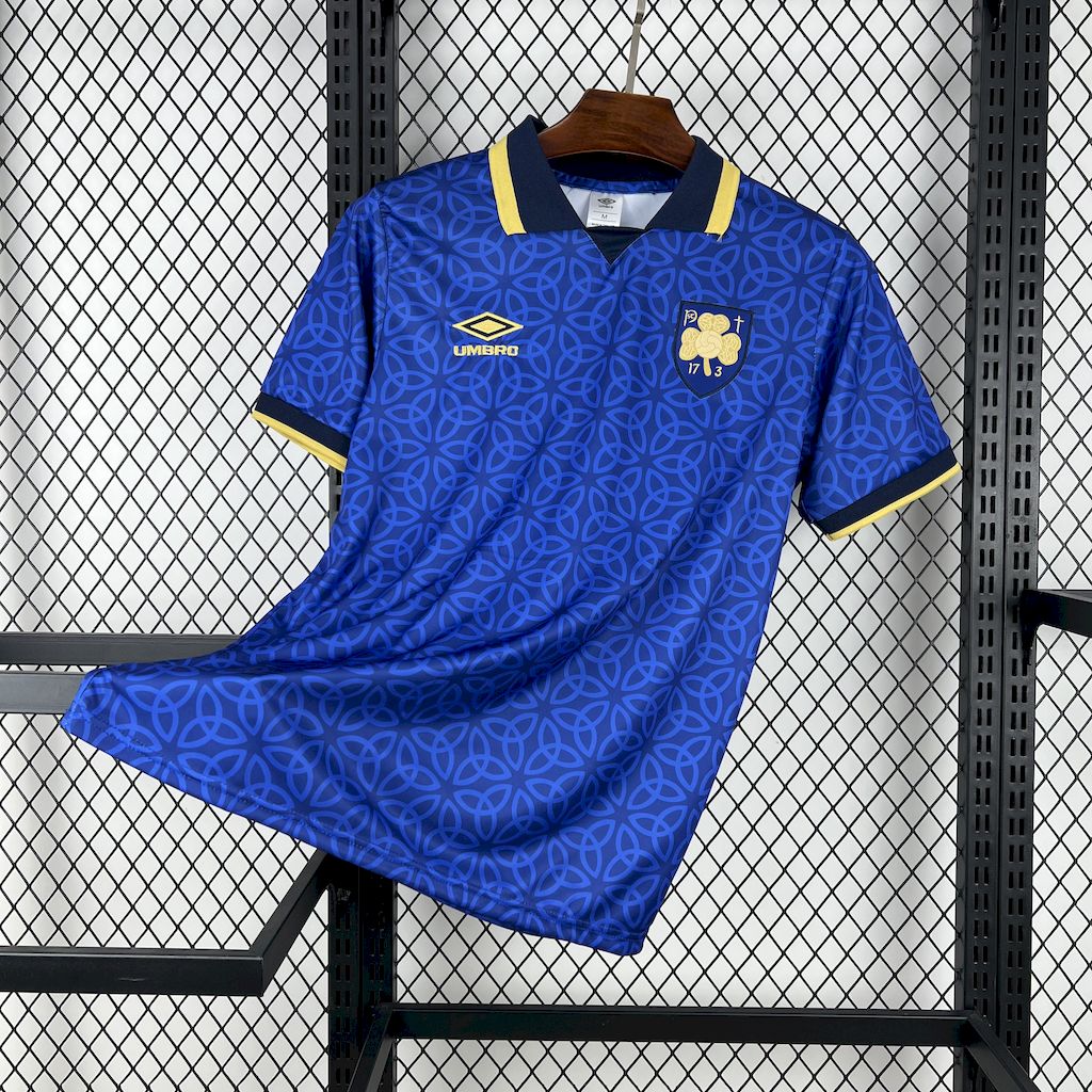 2025 Ireland St. Patrick's Day Blue Football Shirt 1:1 Thai Quality