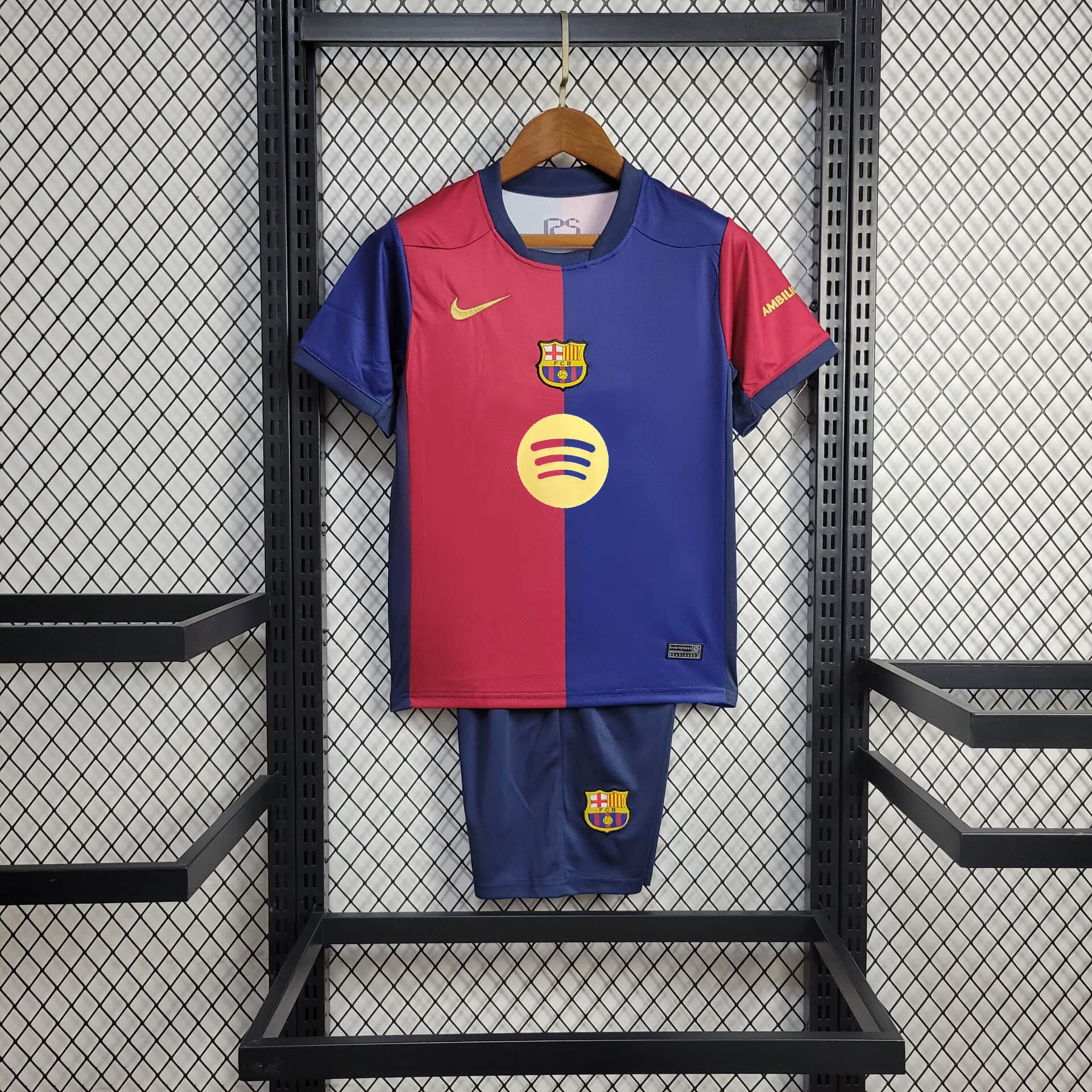 2024/2025 Barcelona Home Football Shirt Kids Size 1:1 Thai Quality