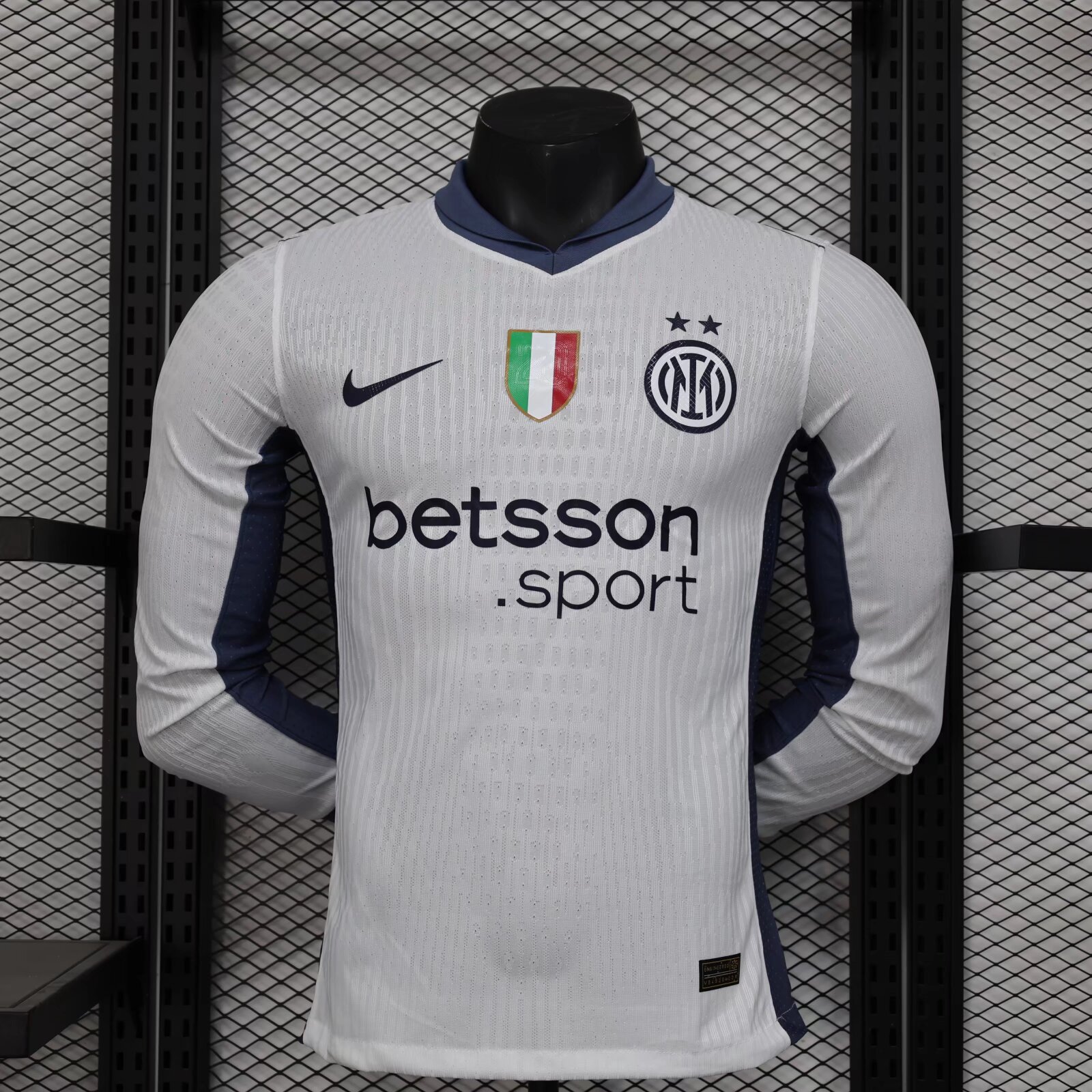 2024/2025 Long Sleeve Player Version Inter Milan Away Football Shirt 1:1 Thai Quality