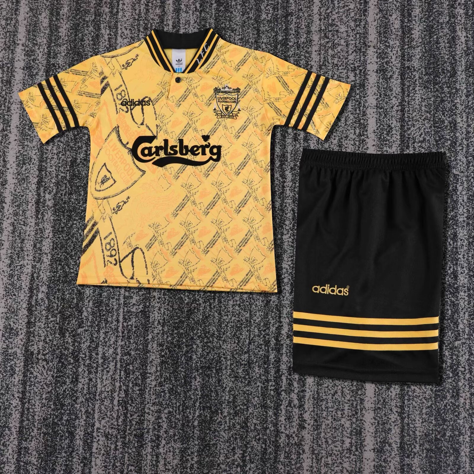 1994/1996 Retro Liverpool Third Away Football Shirt Kids Size 1:1 Thai Quality