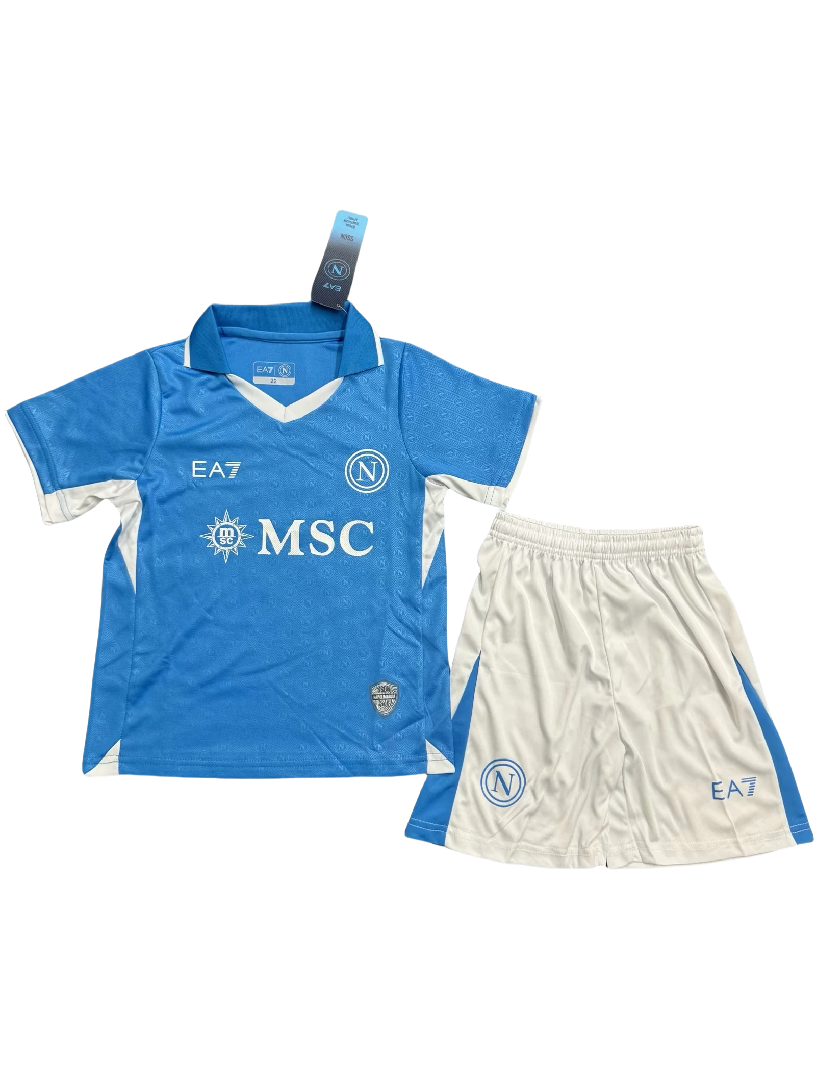 2024/2025 Napoli Home Football Shirt Kids Size 1:1 Thai Quality