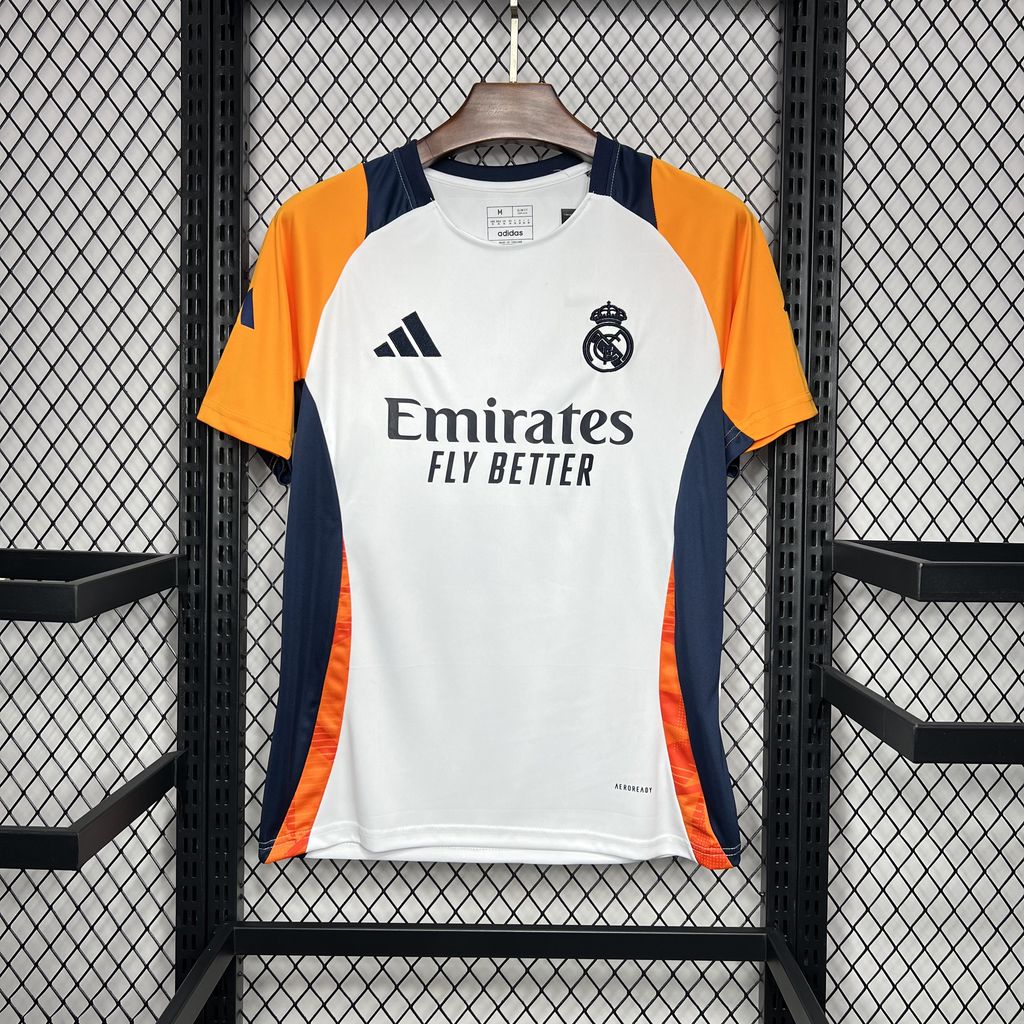 2024/2025 Real Madrid Pre-Match Training Wear Football Shirt 1:1 Thai Quality