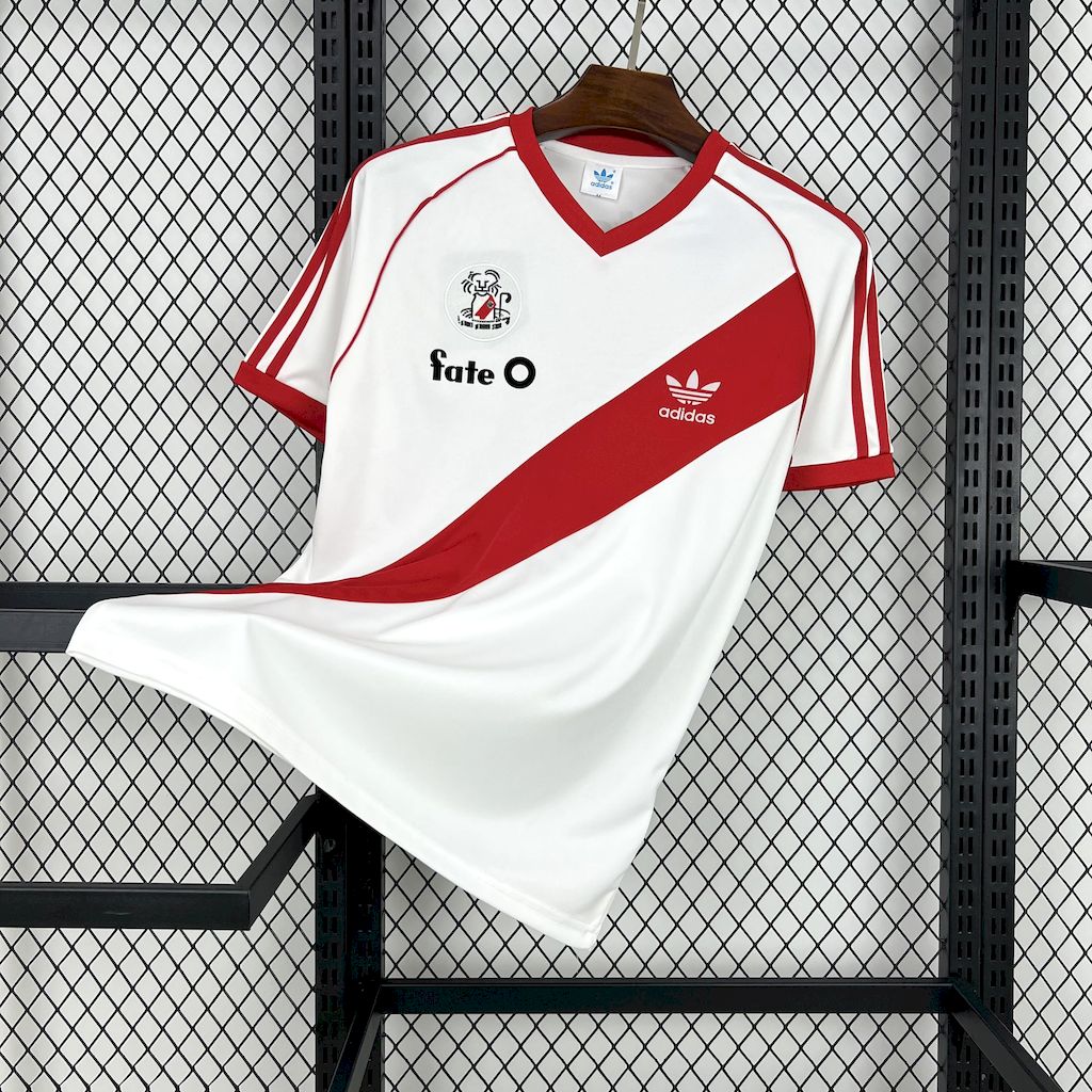 1986 Retro River Plate Home Football Shirt 1:1 Thai Quality