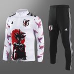 2024/2025 Japan Half-Pull Wukong White Football Shirt