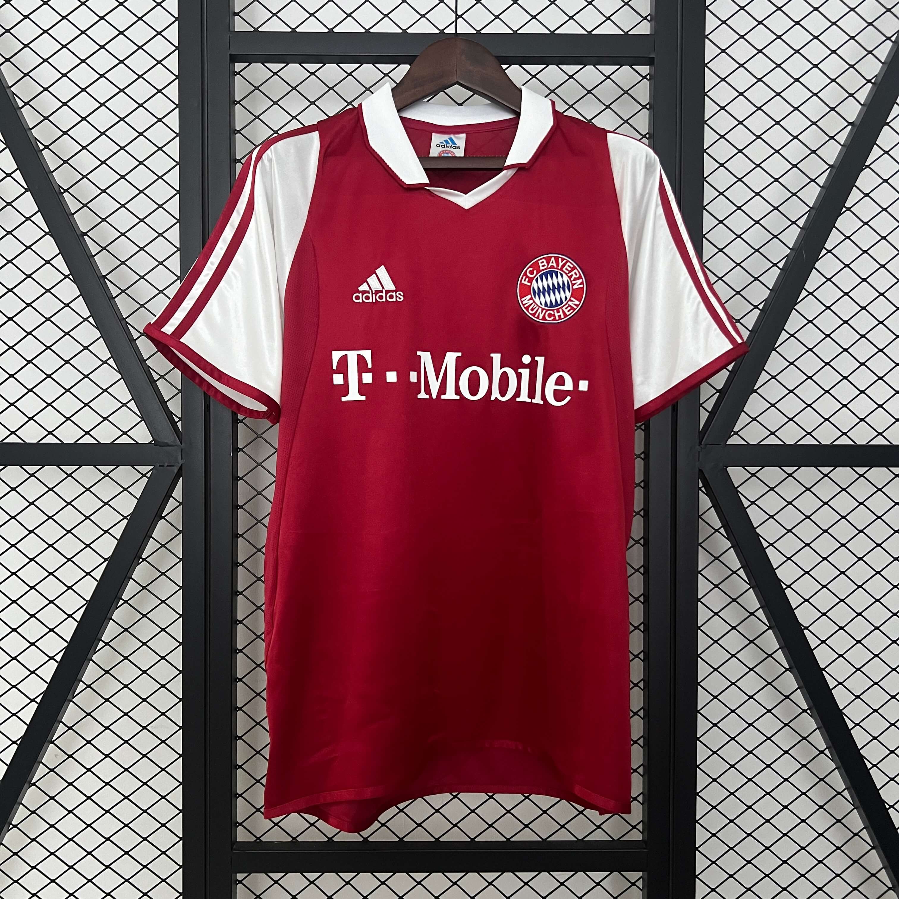 2003/2004 Retro Bayern Munchen Home Football Shirt 1:1 Thai Quality