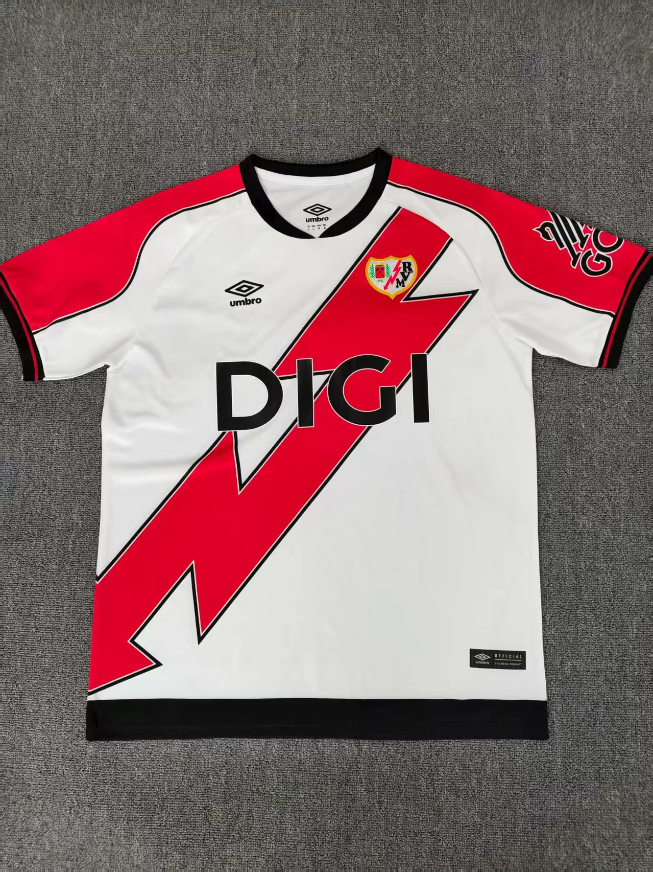 2025/2026 Rayo Vallecano Home Football Shirt 1:1 Thai Quality