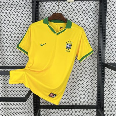 1997 Retro Brazil Home Football Shirt 1:1 Thai Quality