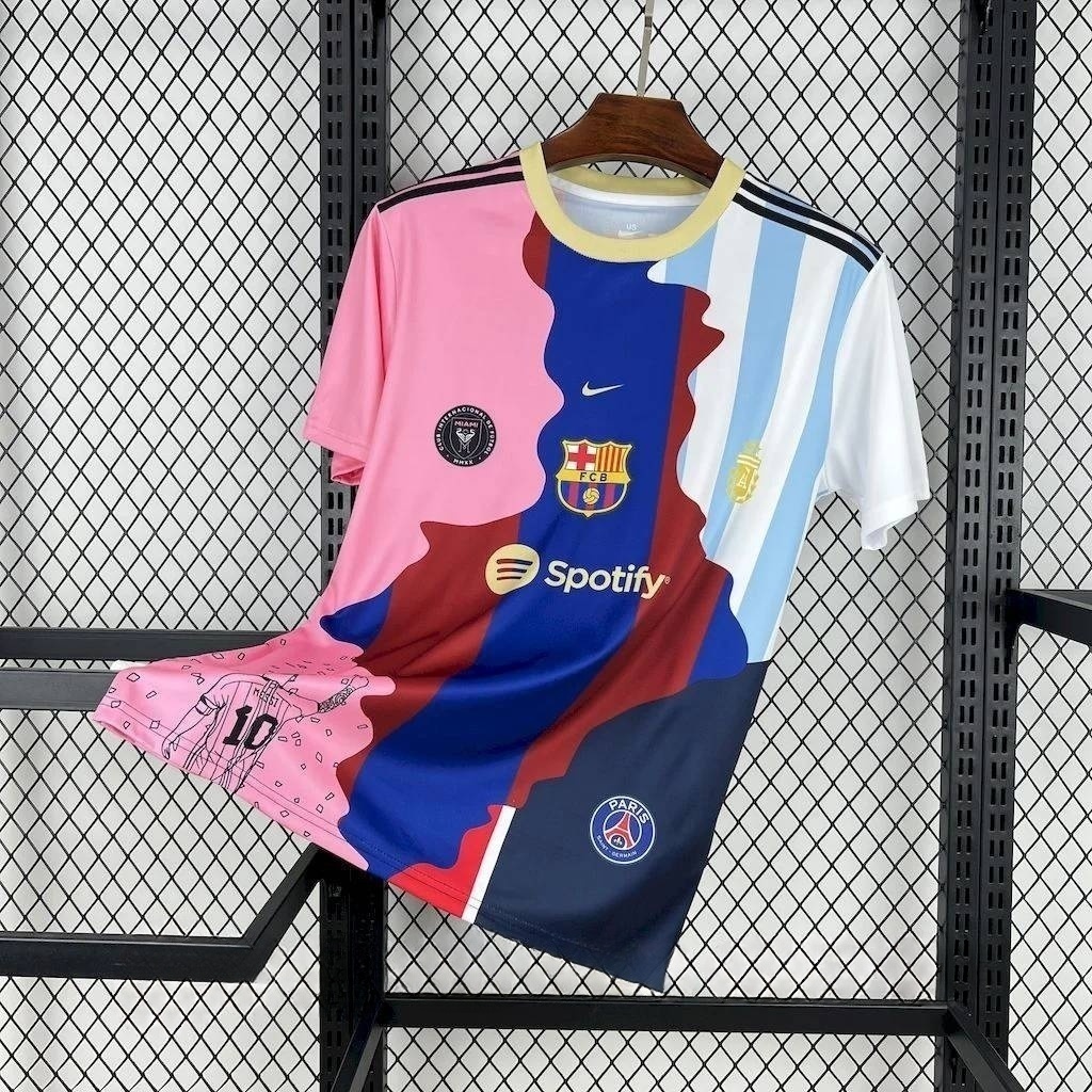 2025/2026 10# Messi Barcelona/Argentina/Paris Saint-Germain/Inter Miami Football Shirt 1:1 Thai Quality