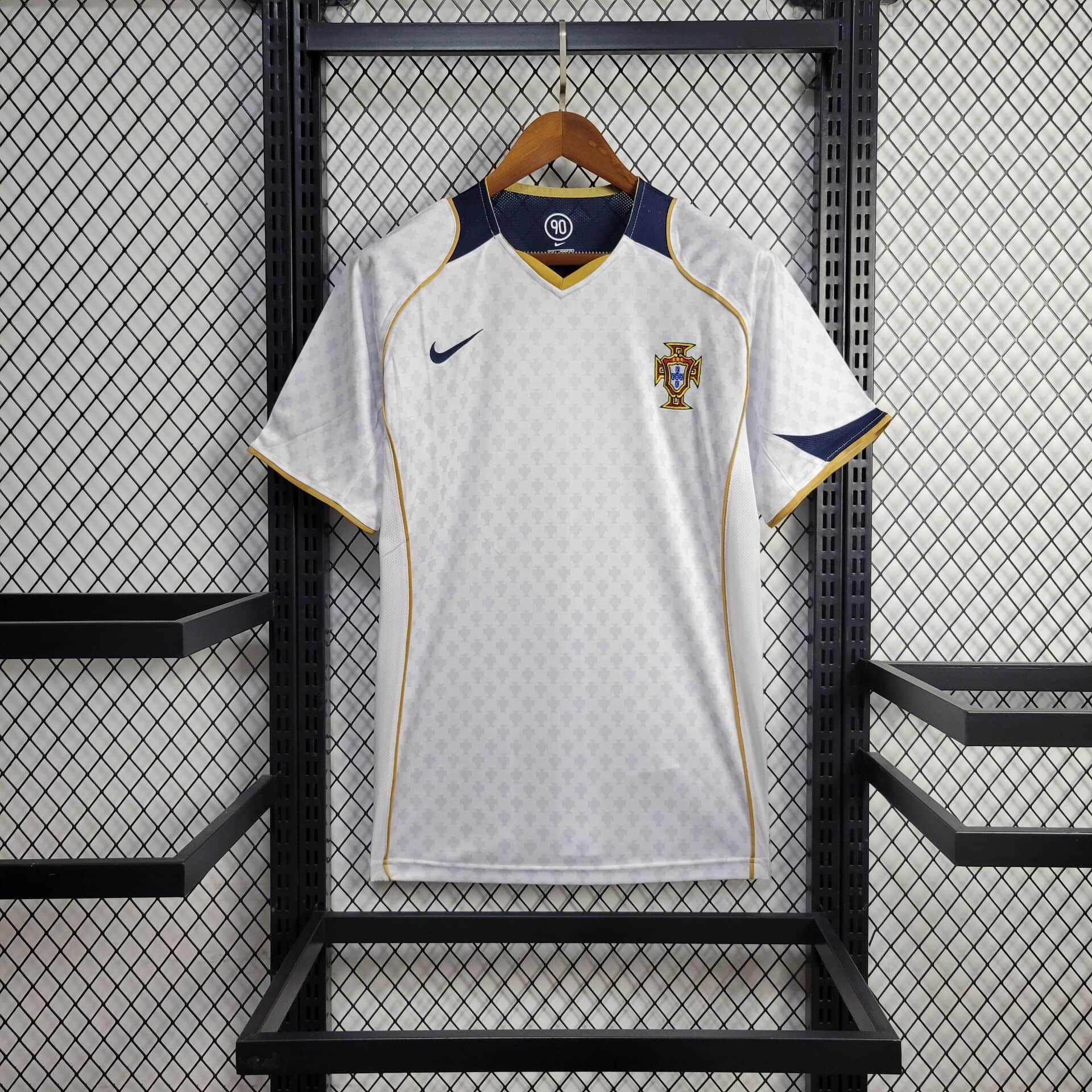 c802ede7b9cd8f6c85d75e3483c4ae2f 2004 Portugal Away Football Shirt 1:1 Thai Quality