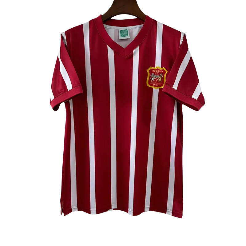 1956/1961 Retro Manchester City Away Football Shirt 1:1 Thai Quality
