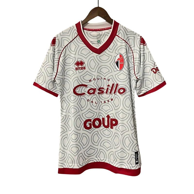 2024/2025 Bari White Football Shirt 1:1 Thai Quality