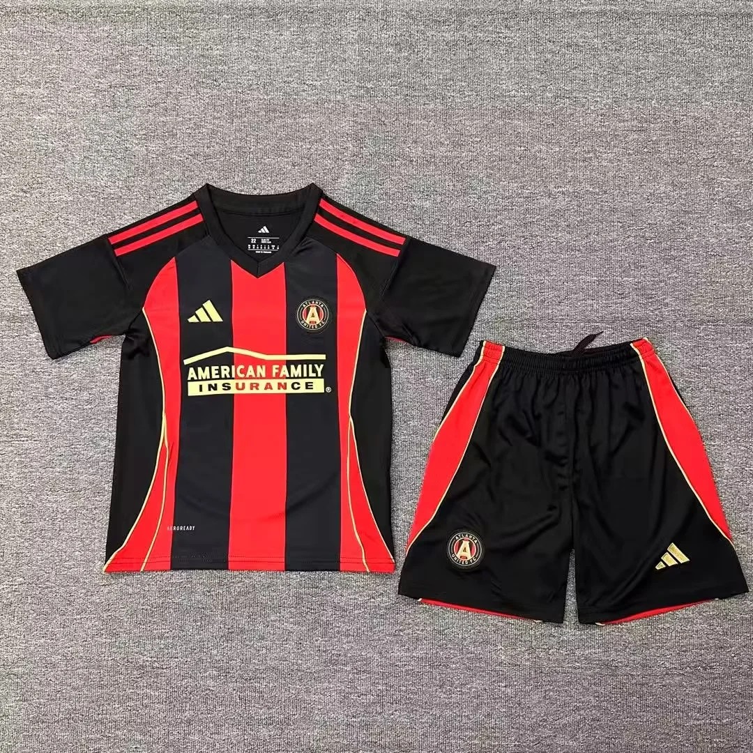 2025/2026 Atlanta United Home Football Shirt Kids Size 1:1 Thai Quality