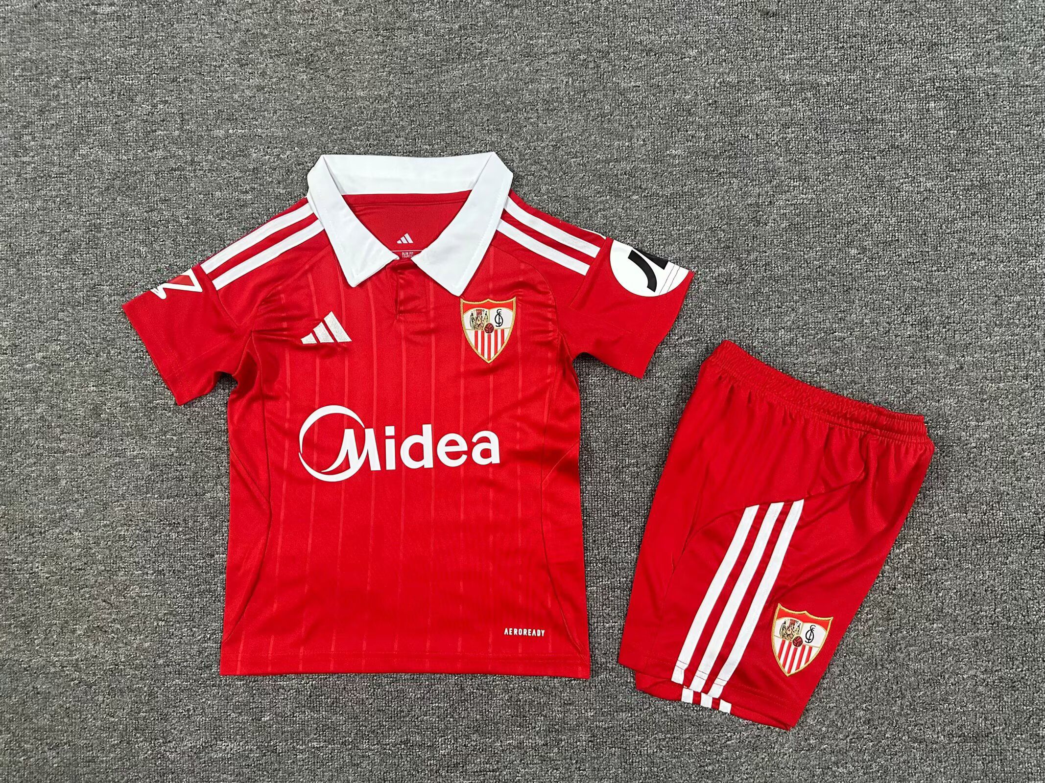 2025/2026 Sevilla Away Football Shirt Kids Size 1:1 Thai Quality