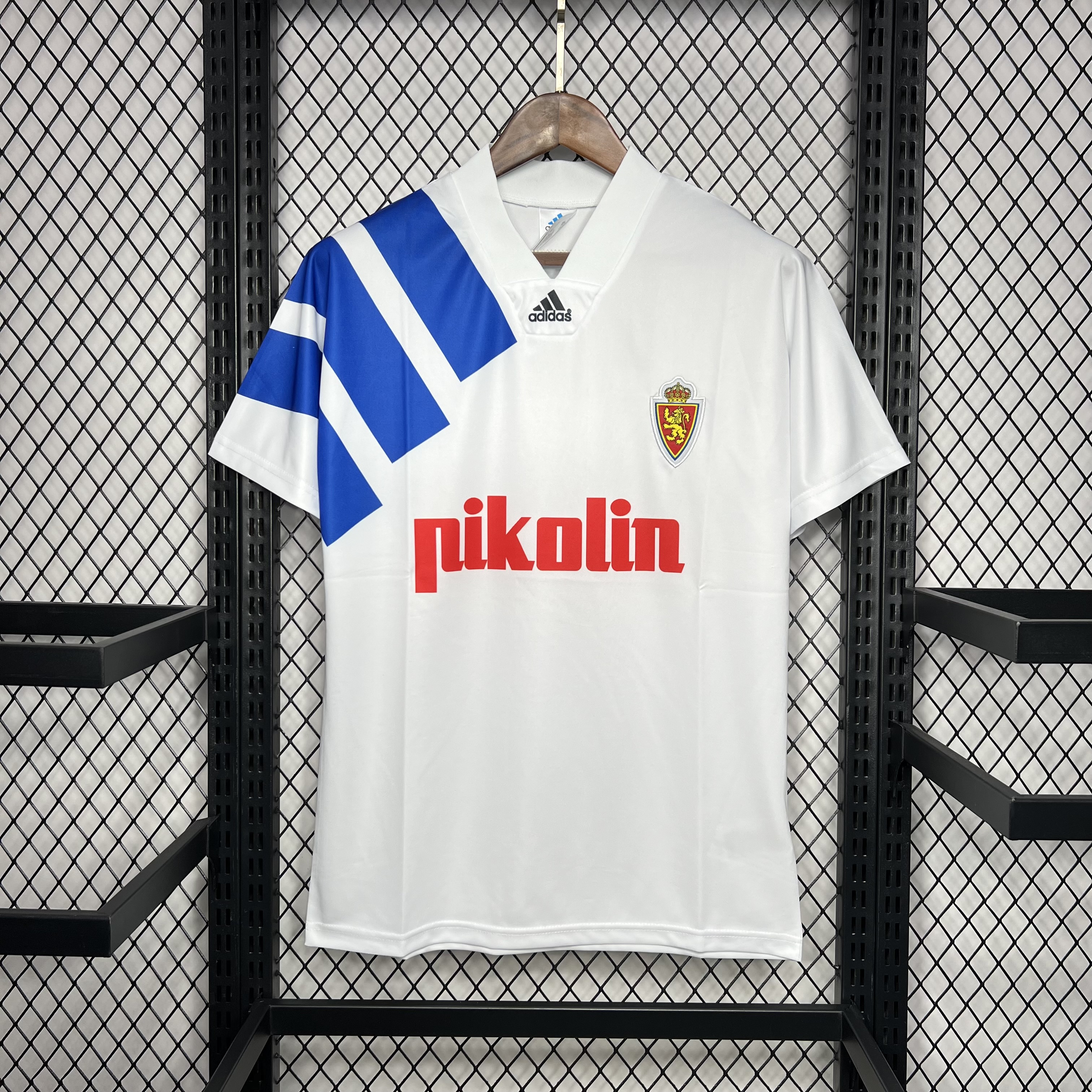 1992/1993 Retro Real Zaragoza Home Football Shirt 1:1 Thai Quality