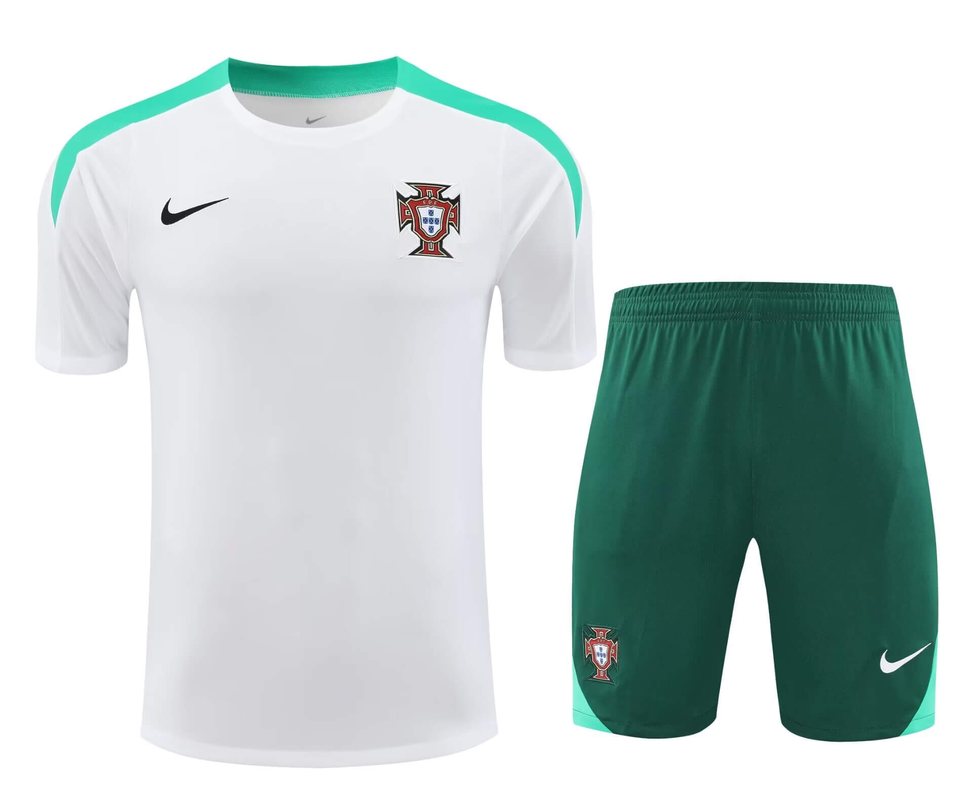 2024/2025 Portugal Training Wear White Suit Shirt 1:1 Thai Quality