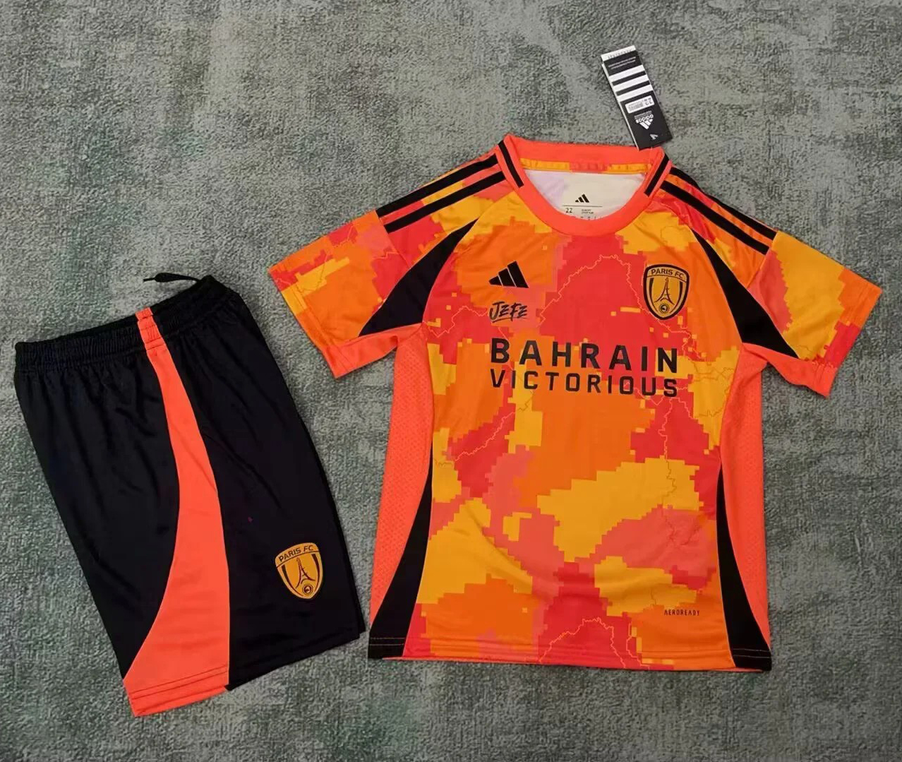 2025/2026 Paris FC Third Away Football Shirt Kids Size 1:1 Thai Quality