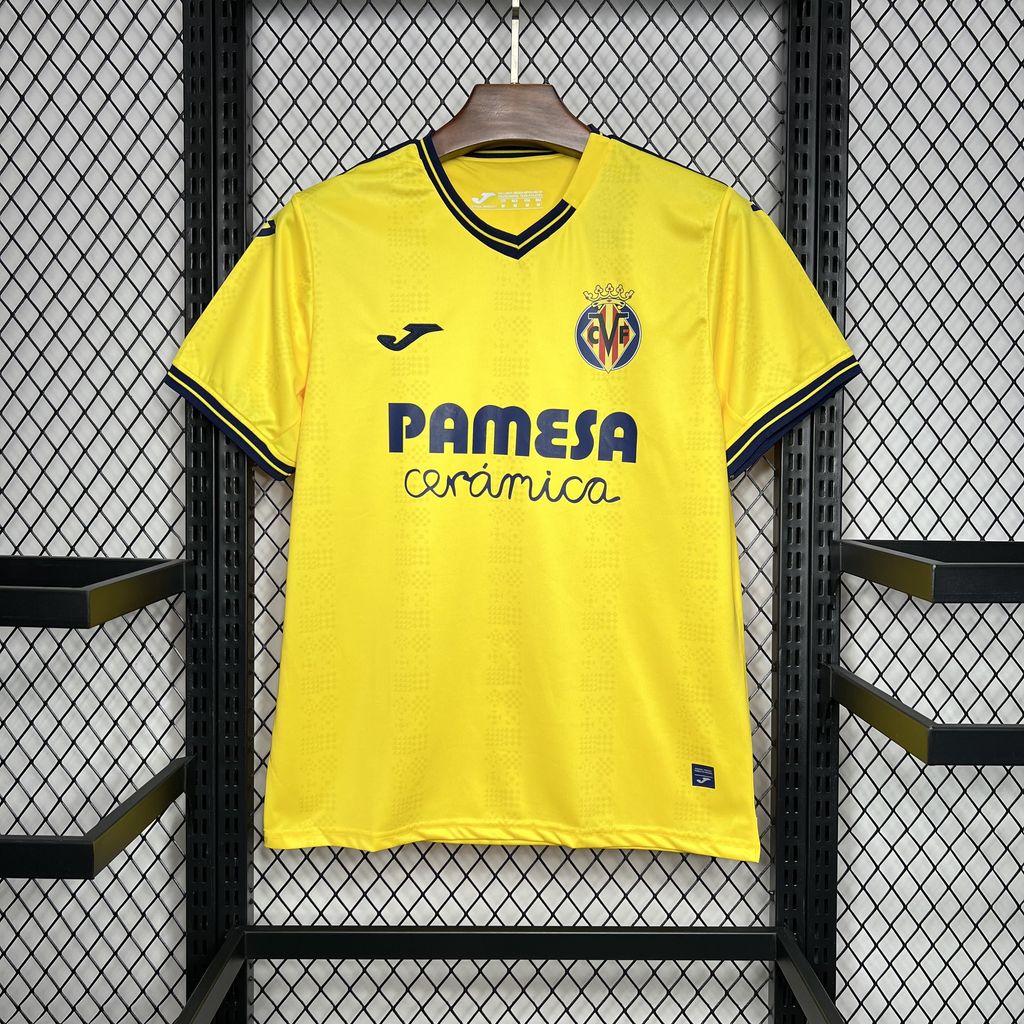 2024/2025 Villarreal Home Football Shirt 1:1 Thai Quality