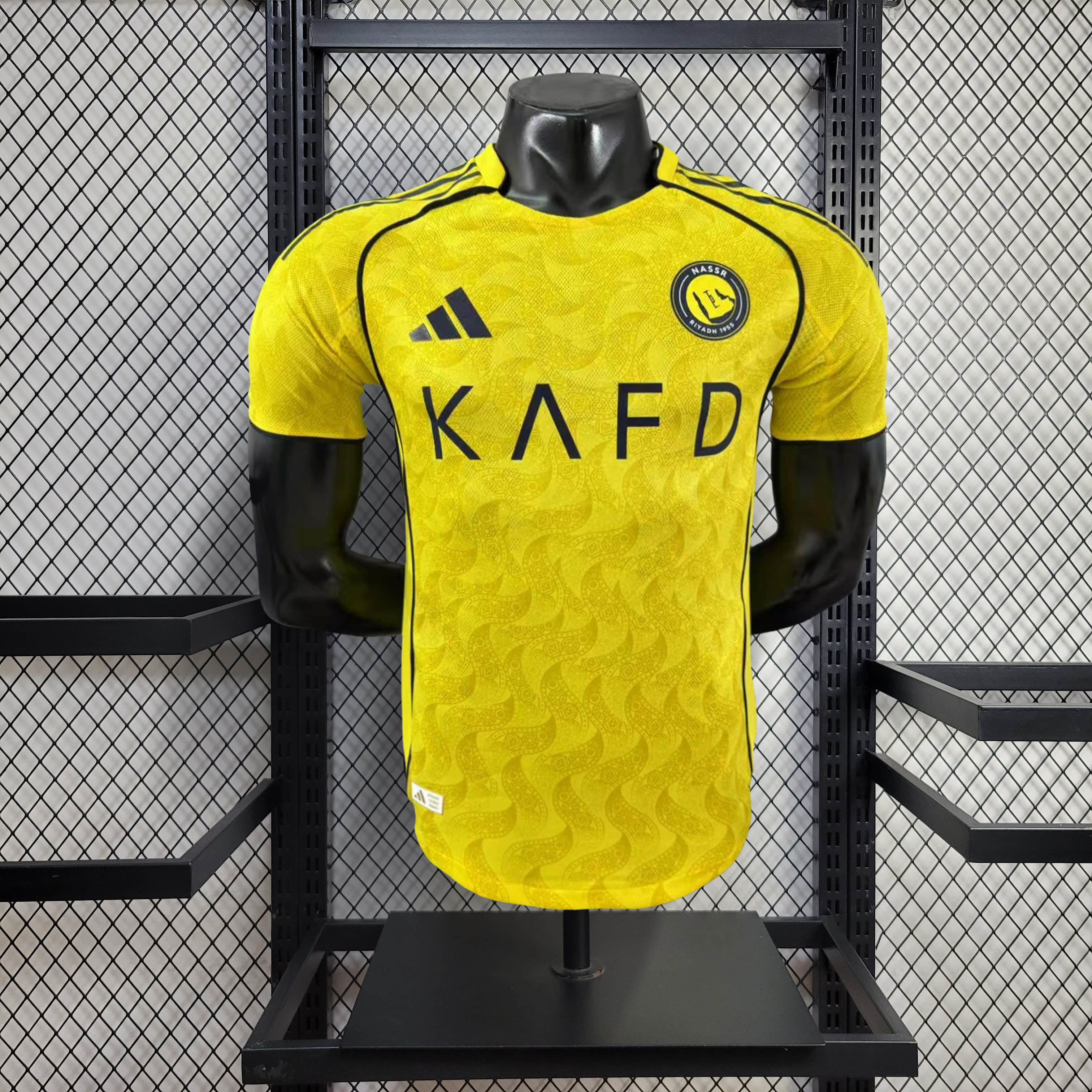 2025/2026 Player Version Al Nassr Home Football Shirt 1:1 Thai Quality