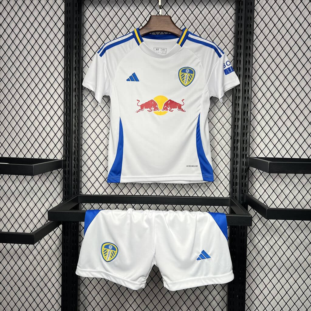 2024/2025 Leeds United Home Football Shirt Kids Size 1:1 Thai Quality