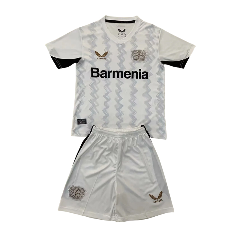 2024/2025 Leverkusen Away Football Shirt Kids Size 1:1 Thai Quality