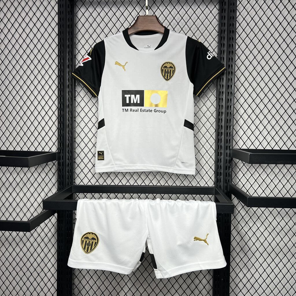 d57a76831217deee4872e5d79e66105c 2024/2025 Valencia Home Football Shirt Kids Size 1:1 Thai Quality
