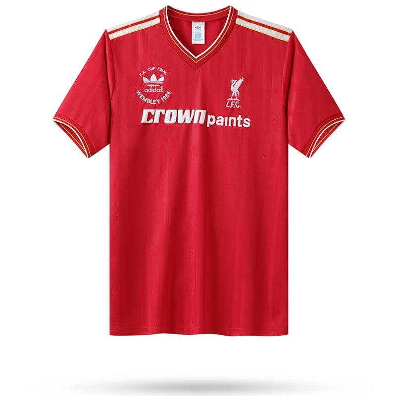 1985/1986 Retro Liverpool Home Football Shirt 1:1 Thai Quality