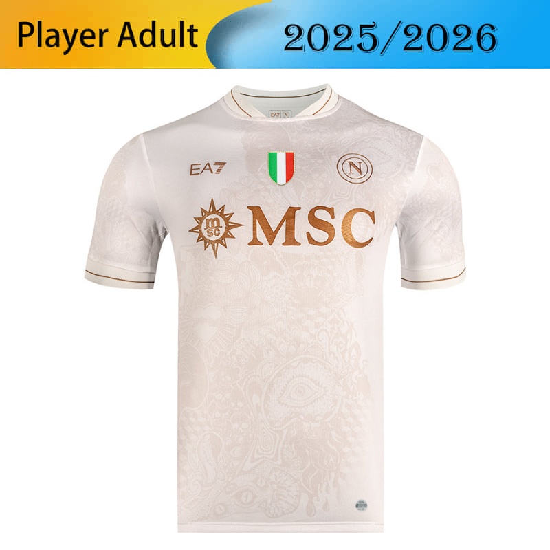 2025/2026 Player Version SSC Napoli Away Football Shirt 1:1 Thai Quality