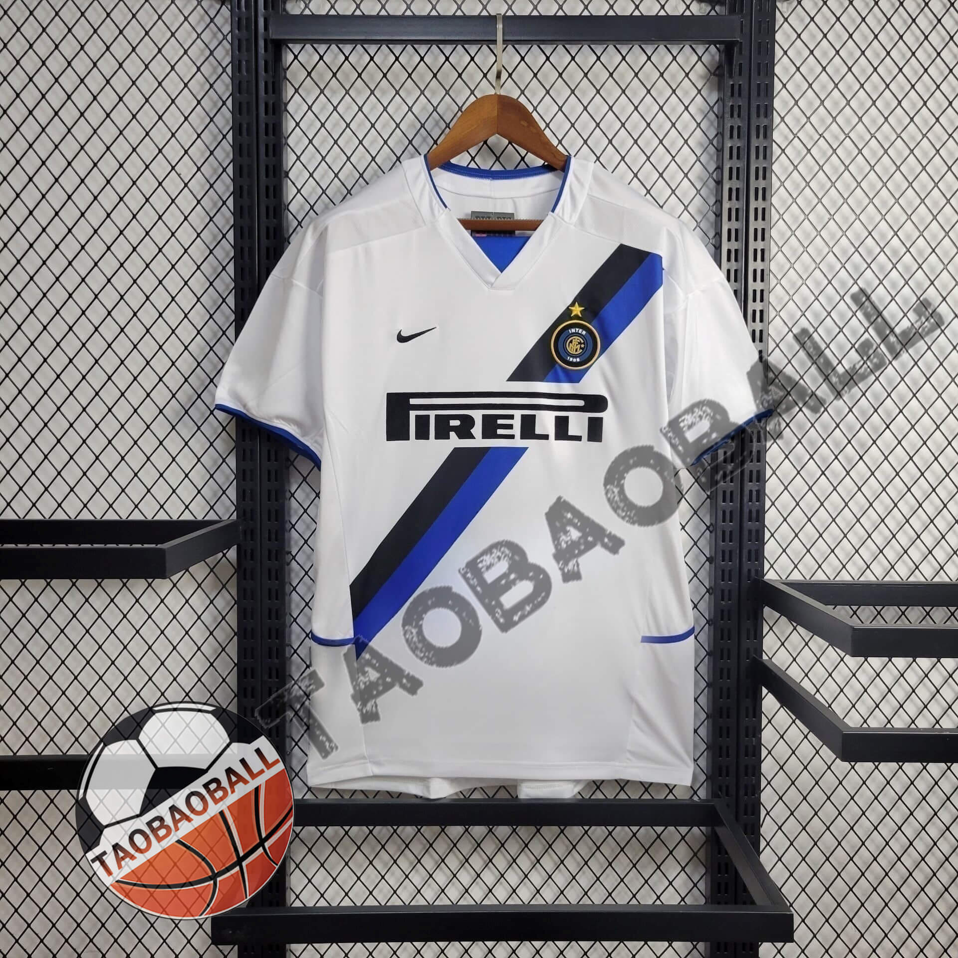 2002/2003 Retro Inter Milan Away Football Shirt 1:1 Thai Quality