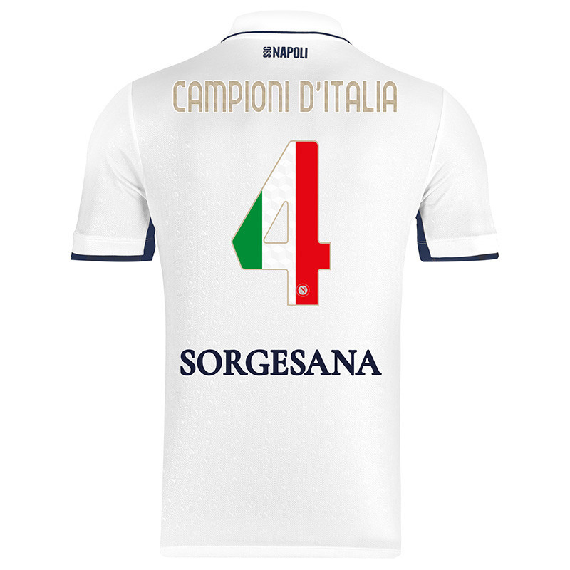 2024/2025 SSC Napoli Campioni d'Italia Away Match Shirt